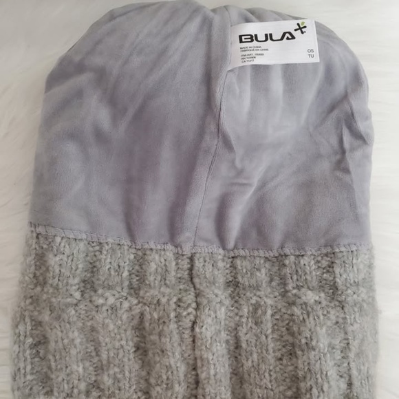 Like NEW! Bula Light Grey Toque fits women’s Average head - Picture 2 of 5